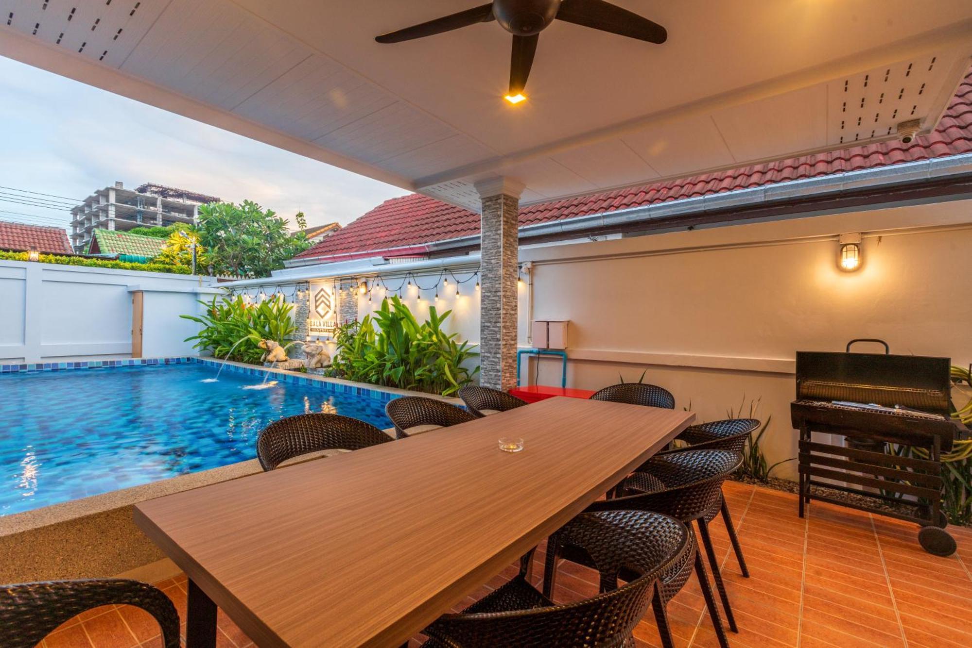 Pattaya Private Villa - Pool,Sauna,Snooker,Bbq Exteriér fotografie