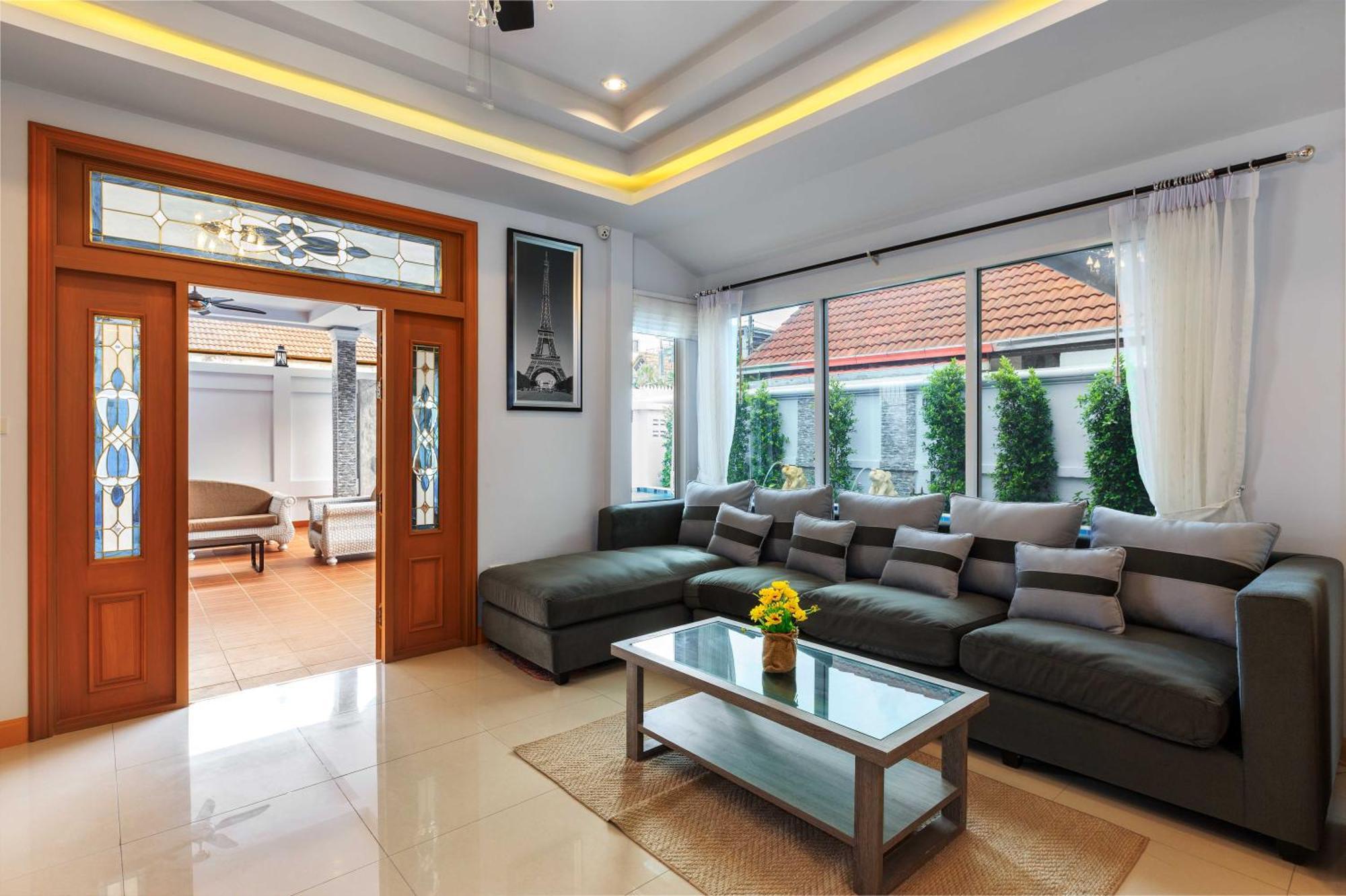 Pattaya Private Villa - Pool,Sauna,Snooker,Bbq Exteriér fotografie