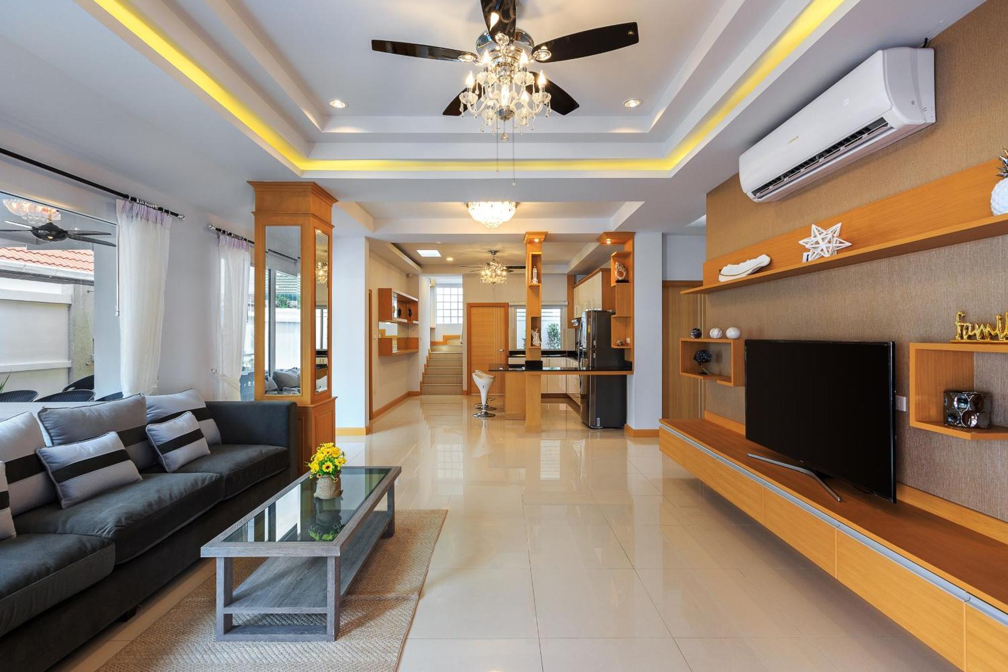 Pattaya Private Villa - Pool,Sauna,Snooker,Bbq Exteriér fotografie