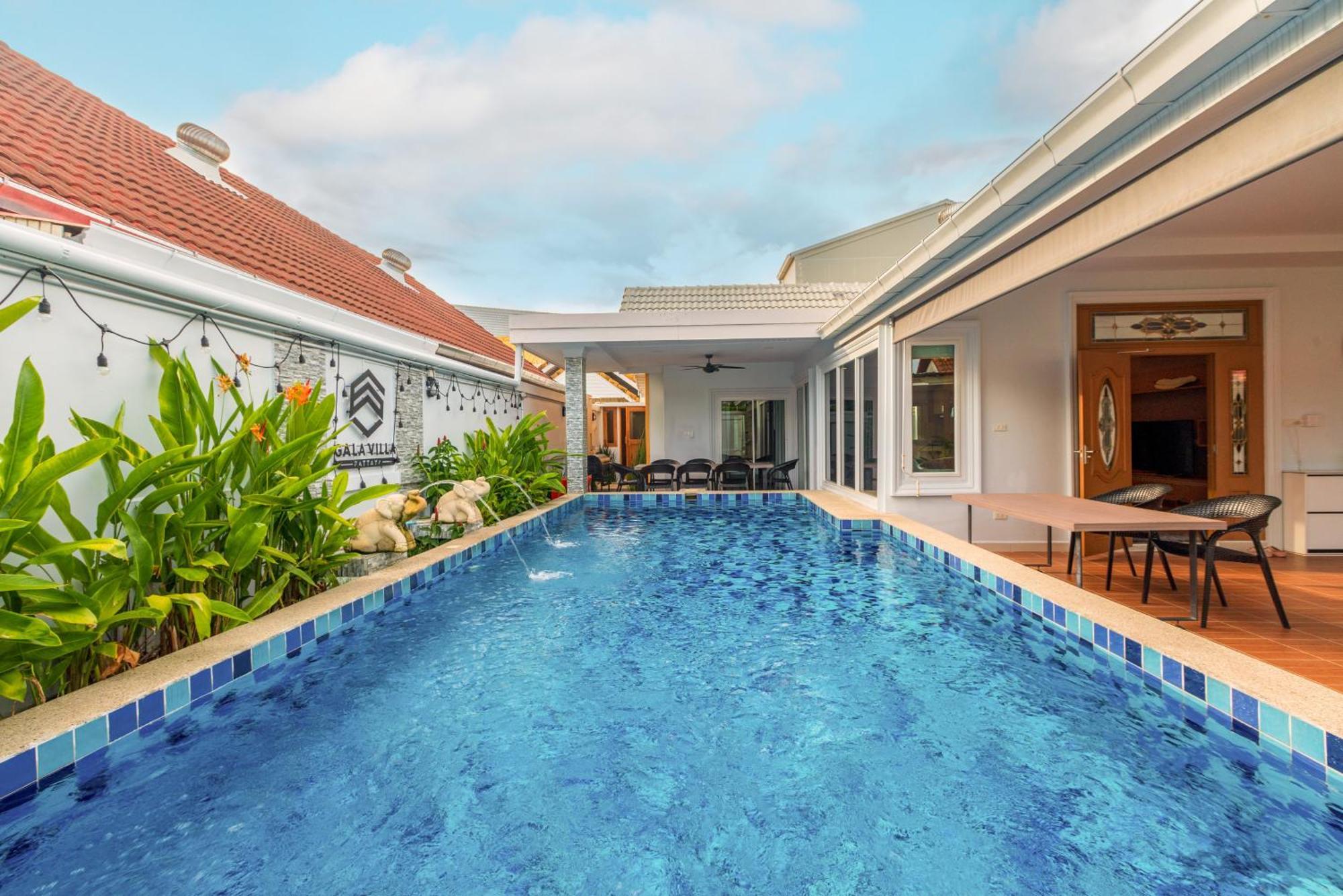 Pattaya Private Villa - Pool,Sauna,Snooker,Bbq Exteriér fotografie