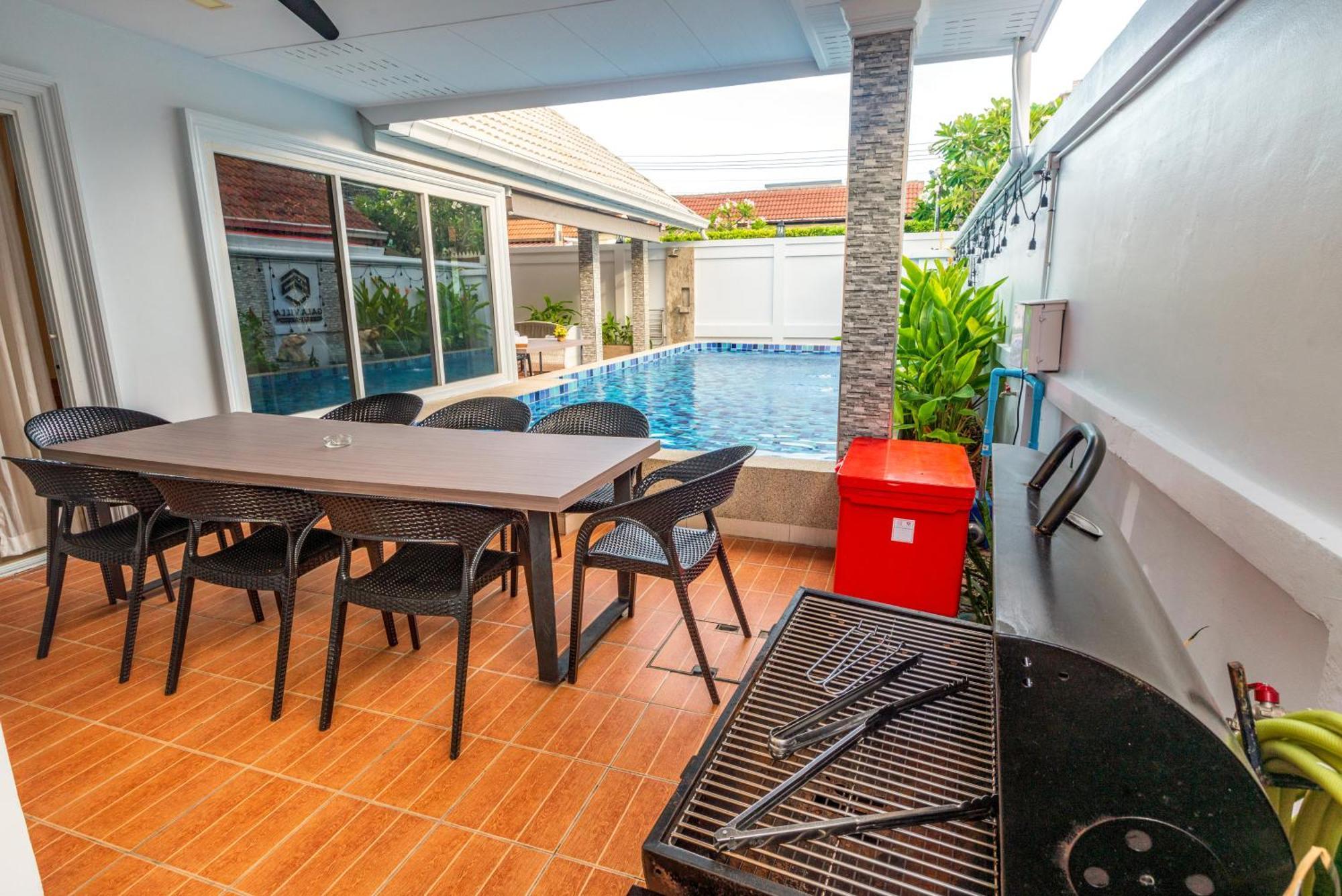 Pattaya Private Villa - Pool,Sauna,Snooker,Bbq Exteriér fotografie