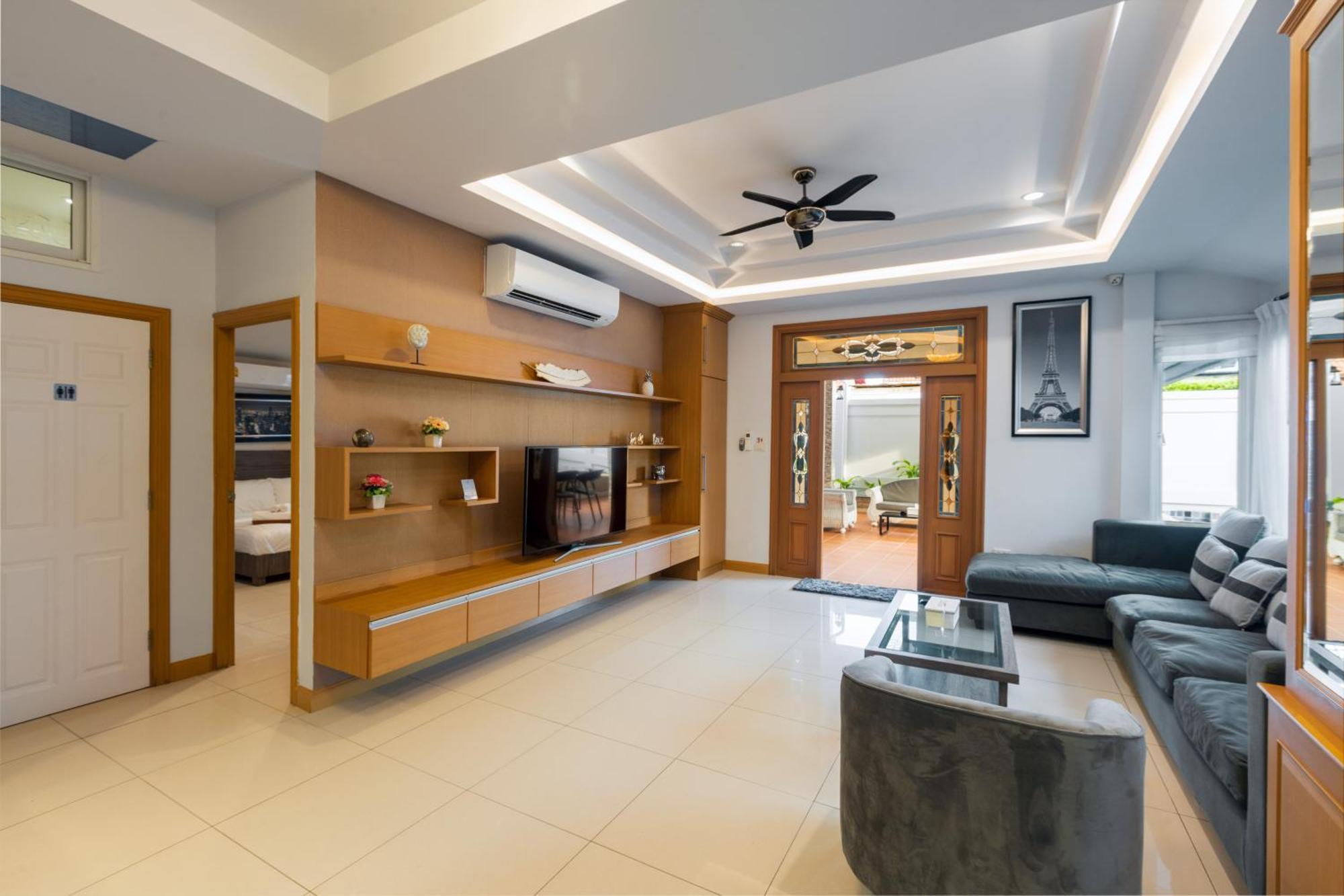 Pattaya Private Villa - Pool,Sauna,Snooker,Bbq Exteriér fotografie